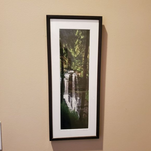 Art Print, Framed Matted Signed, Mark Losh Photography, Dry Falls NC Waterfall - Picture 5 of 8